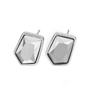 Indulge Me Earrings in silver by Paparazzi